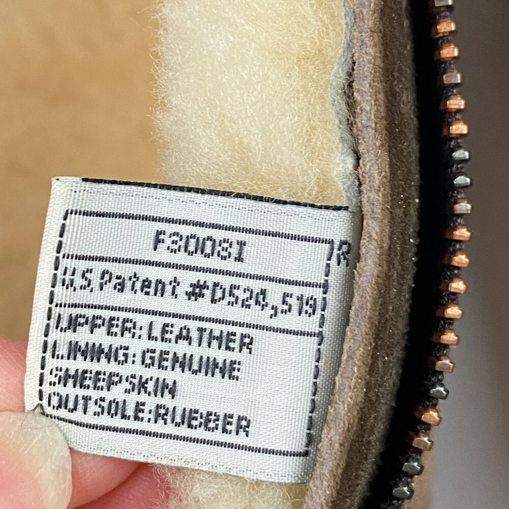 Ugg Cargo III Suede Boots Brown Women's Size 6 - Picture 8 of 16